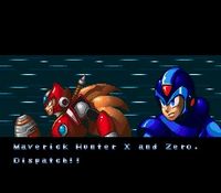 Mega Man X-3, capture d'écran